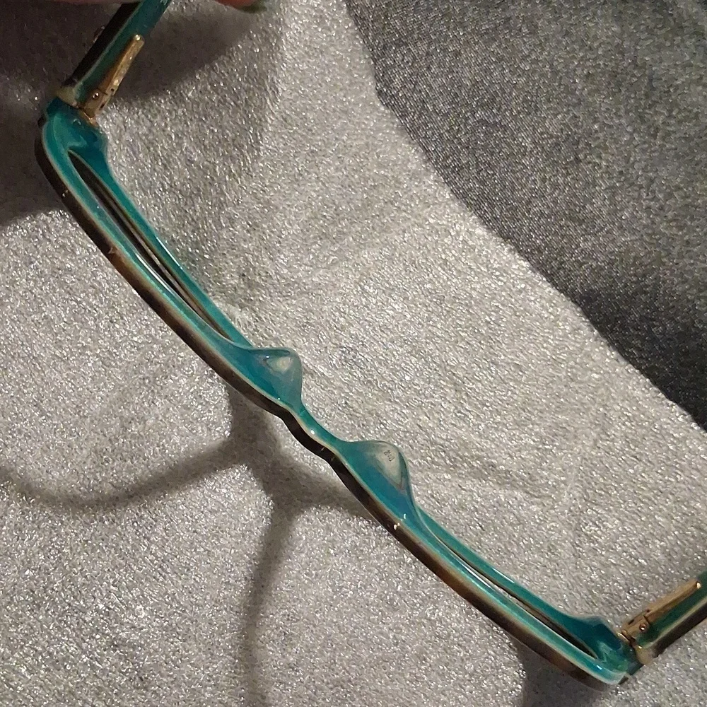 Kate Spade Tortoise and Green Rx Eyeglass Frames Only